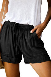 Casual Solid Straight Mid Waist Straight Solid Color Bottoms(12 Colors)