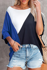 Casual Solid Split Joint O Neck T-Shirts(3 Colors)