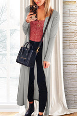 Casual Solid Solid Color Cardigan Collar Tops