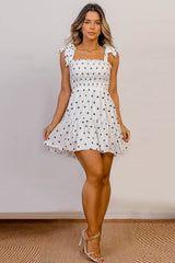 Polka Dot Printed Summer Dress
