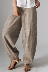 Casual Solid Color Bloomers