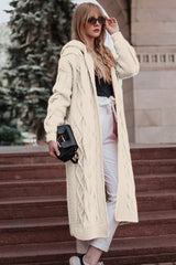 Casual Twist Knitting Cardigan