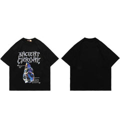 Casual Letter Printed Tshirt