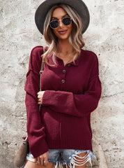 V-NECK SEXY WARM SWEATER