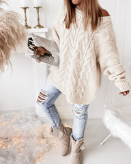 Versatile and stylish solid color sweater