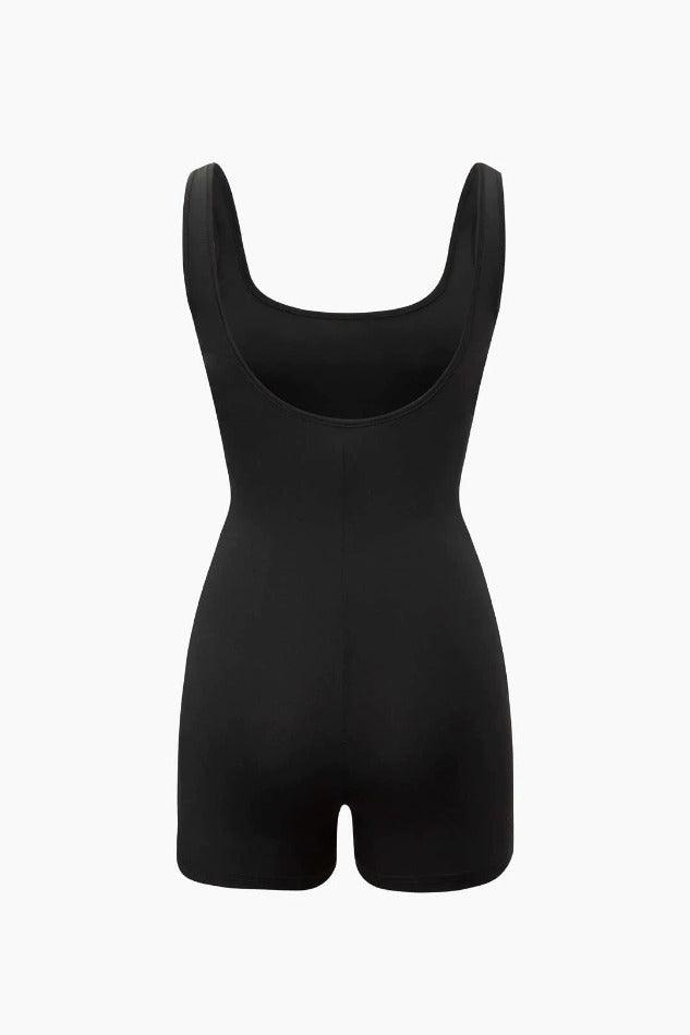 Solid Square Neck Romper - HouseofHalley