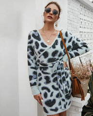 WOMEN WINTER SEXY HIP WARM SWEATER