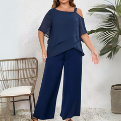 Reea - Elegant Chiffon Set
