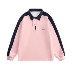 Casual Embroid Racing Oversized T-Shirt