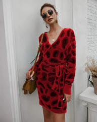 WOMEN WINTER SEXY HIP WARM SWEATER