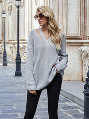 WOMEN PULOVERS SWEATERS BOHO HOLIDAY KNITWEAR SWEATER
