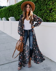 All Is Well Floral Duster Kimono