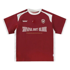 Y2K Retro Letter Graphic Oversize T-Shirt