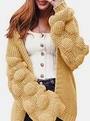 Open Front Oversized Fashion Long Sleeve Cardigan Sweater