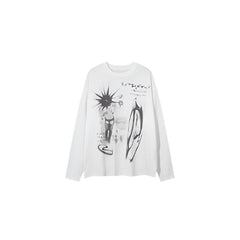 Graphic Dreamscape Loose Sweatshirt