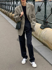 Style Icon Tied Blazer