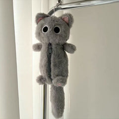 Cat Plush Stationary Case