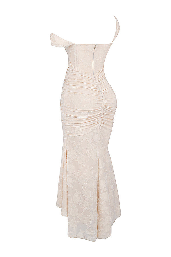 Cesca Vintage Cream Floral Maxi Dress