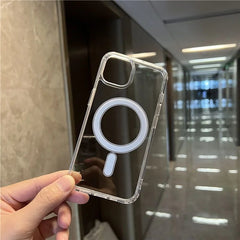 Clear Silicone Magsafe iPhone Case
