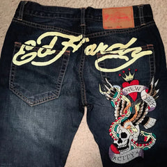 Ed Hardy NYC Graphic Jeans