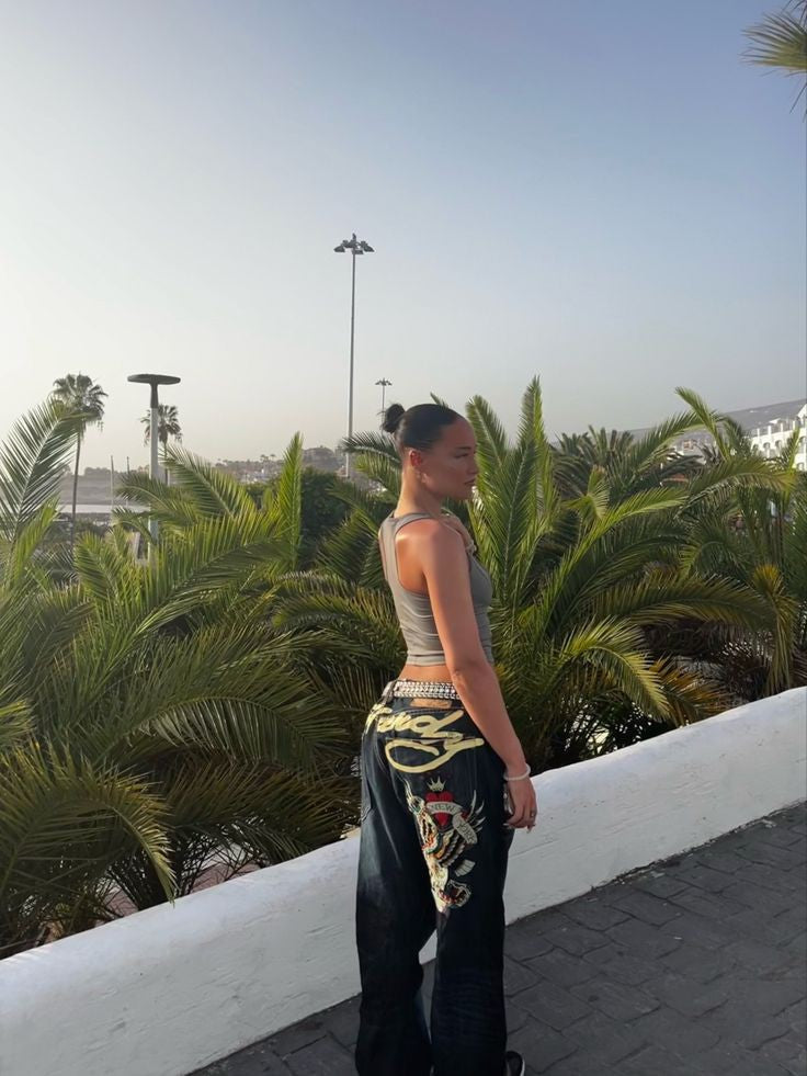 Ed Hardy NYC Graphic Jeans