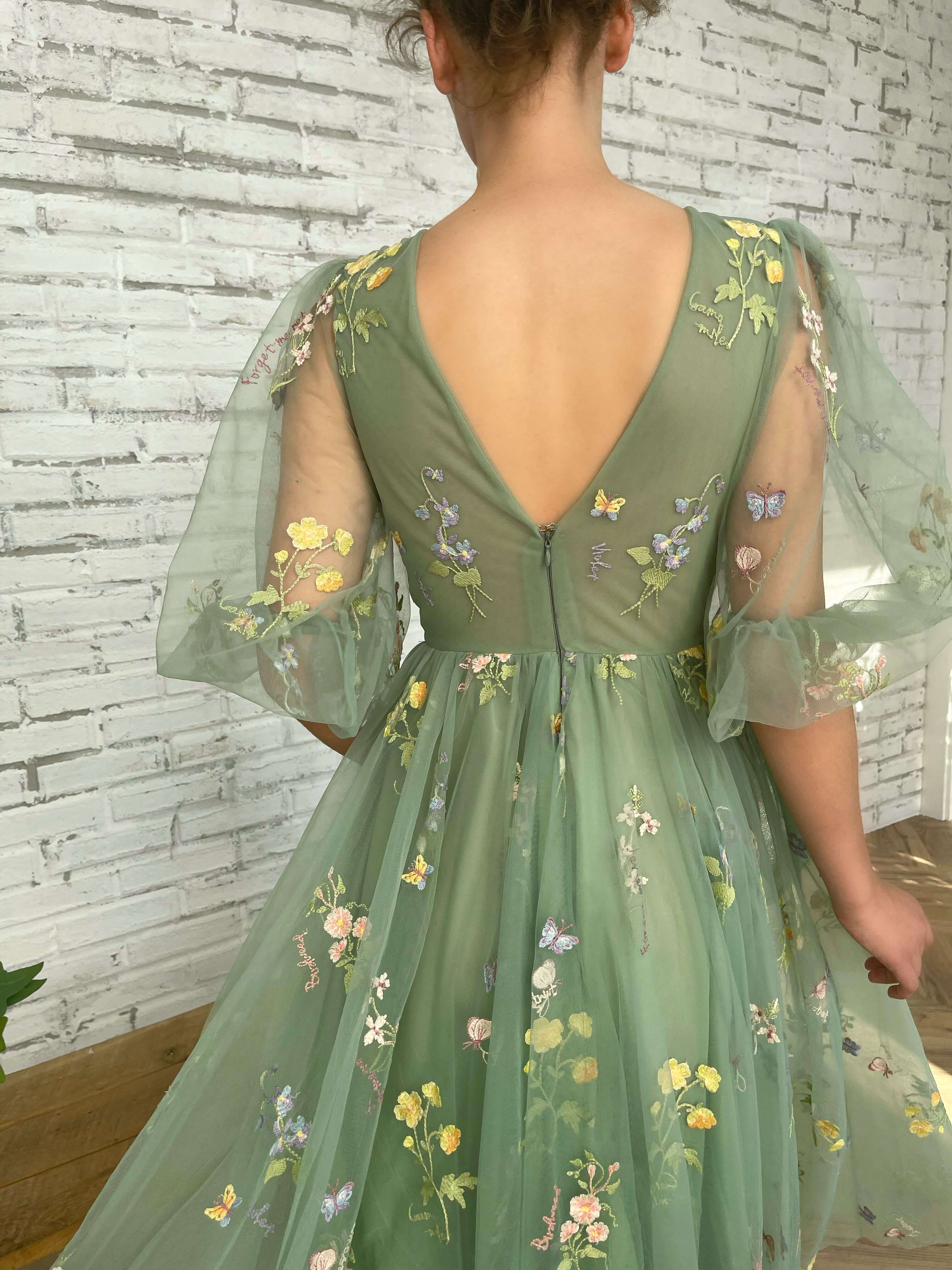 Flourishing Meadow Midi Dress