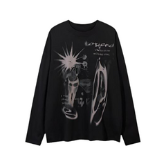 Graphic Dreamscape Loose Sweatshirt