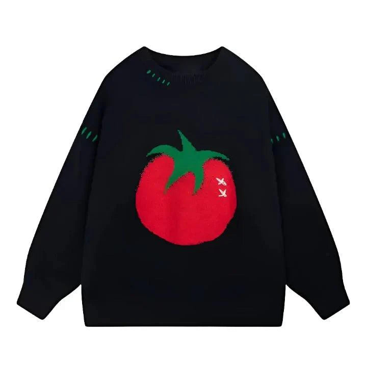 Loose Tomato Knitted Sweater