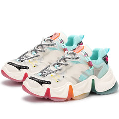 Color Splash Chunky Sneakers