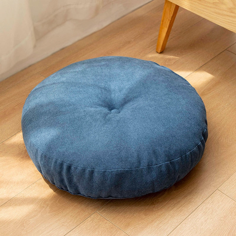 Yoga Seat Pillow Solid Color Suitable for Meditation Yoga Mat Pouf Sofa Chair Bed Car Seat Pillows Cushions almofadas