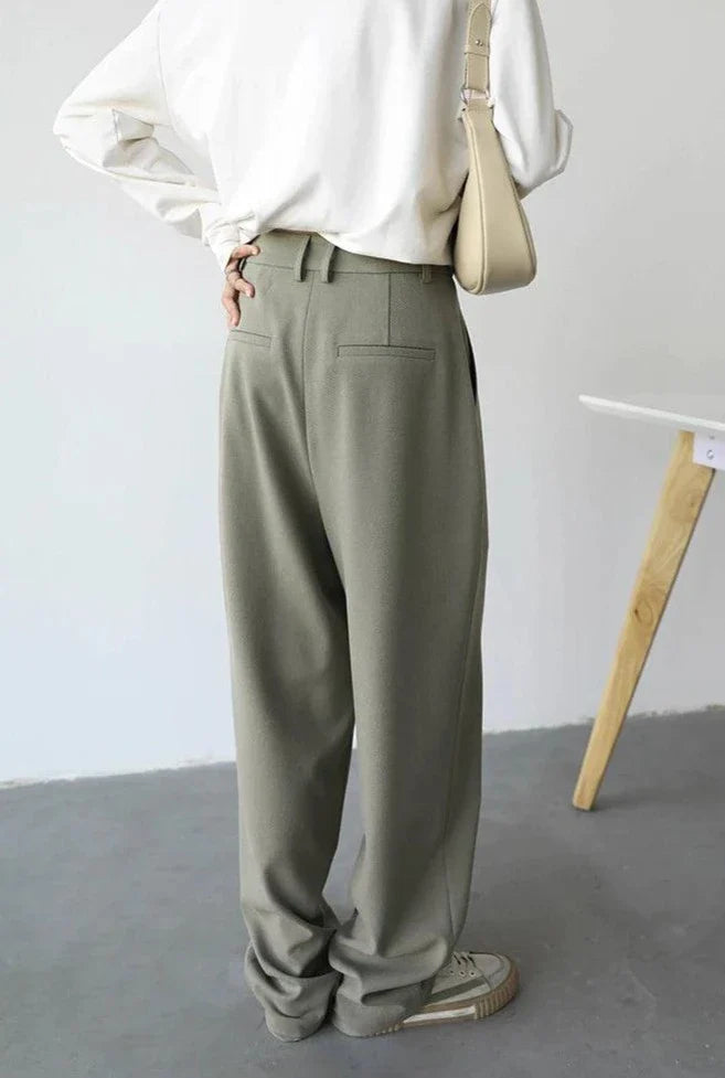 Simple Casual Office Women's Pant