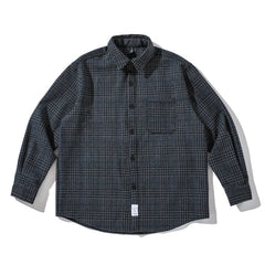 Casual Plaid Striped Shirt