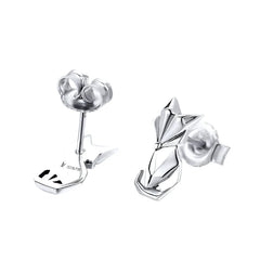 Fox Silver Earrings