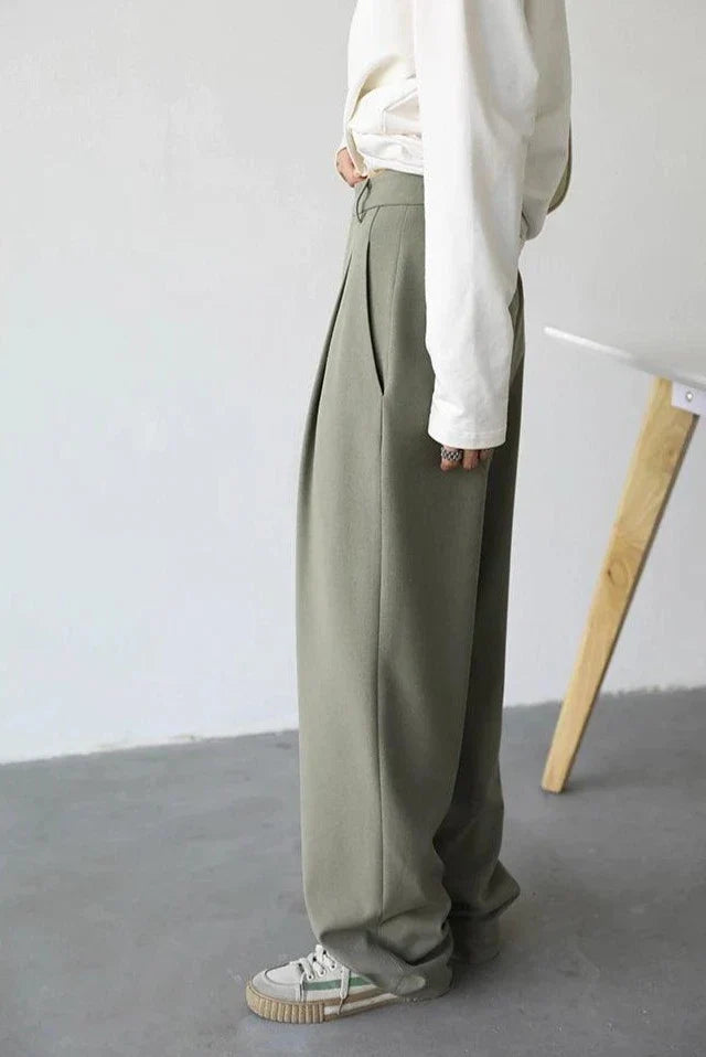 Simple Casual Office Women's Pant