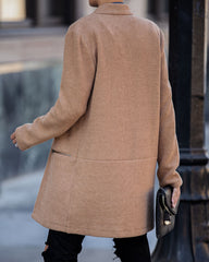 Catalog Pocketed Coat - Camel