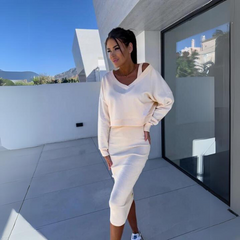 Andrineâ„?Casual Sweatshirt and Dress Set