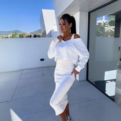 Andrineâ„?Casual Sweatshirt and Dress Set