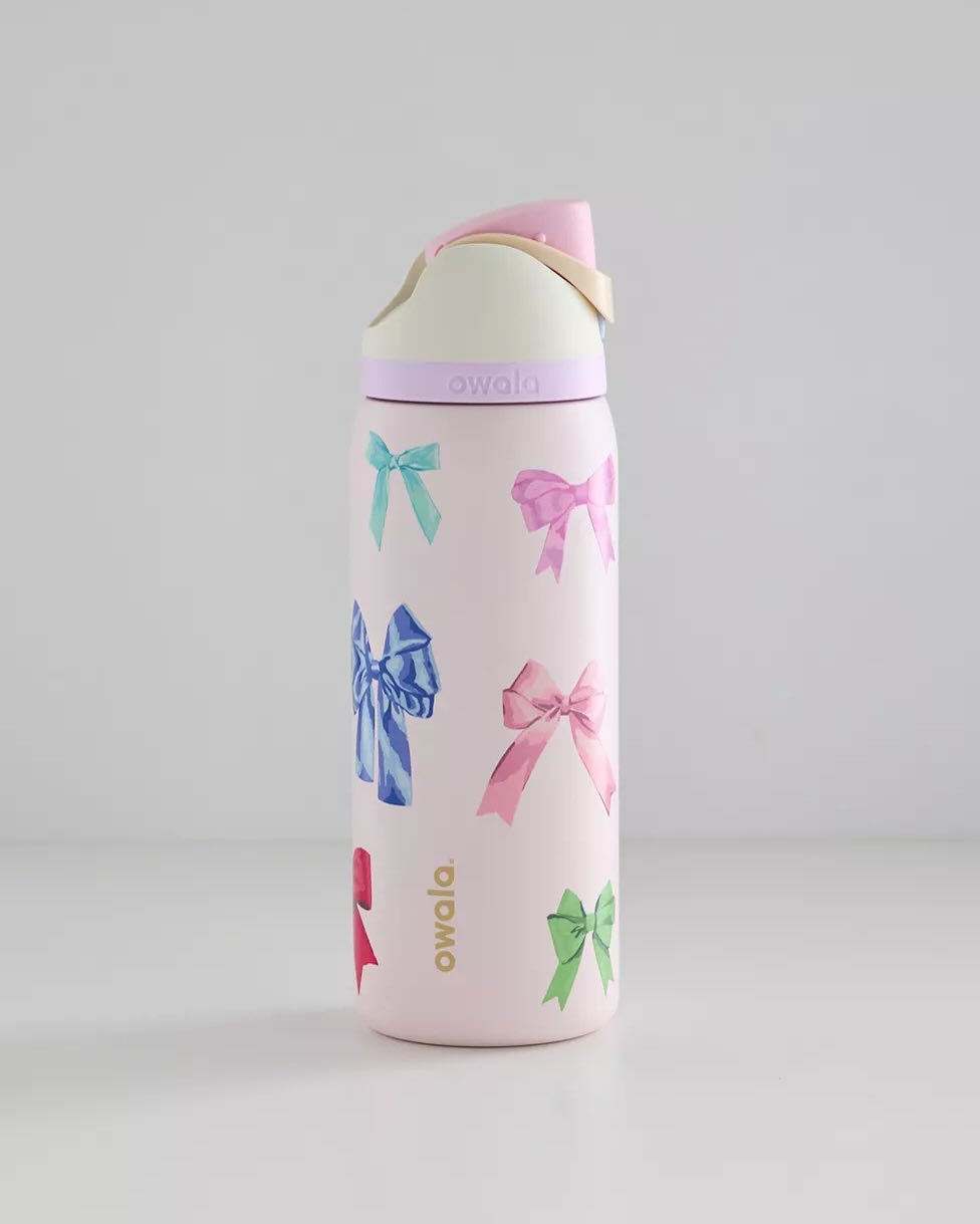 Girlhood Ribbon Bows Freesip Bottle
