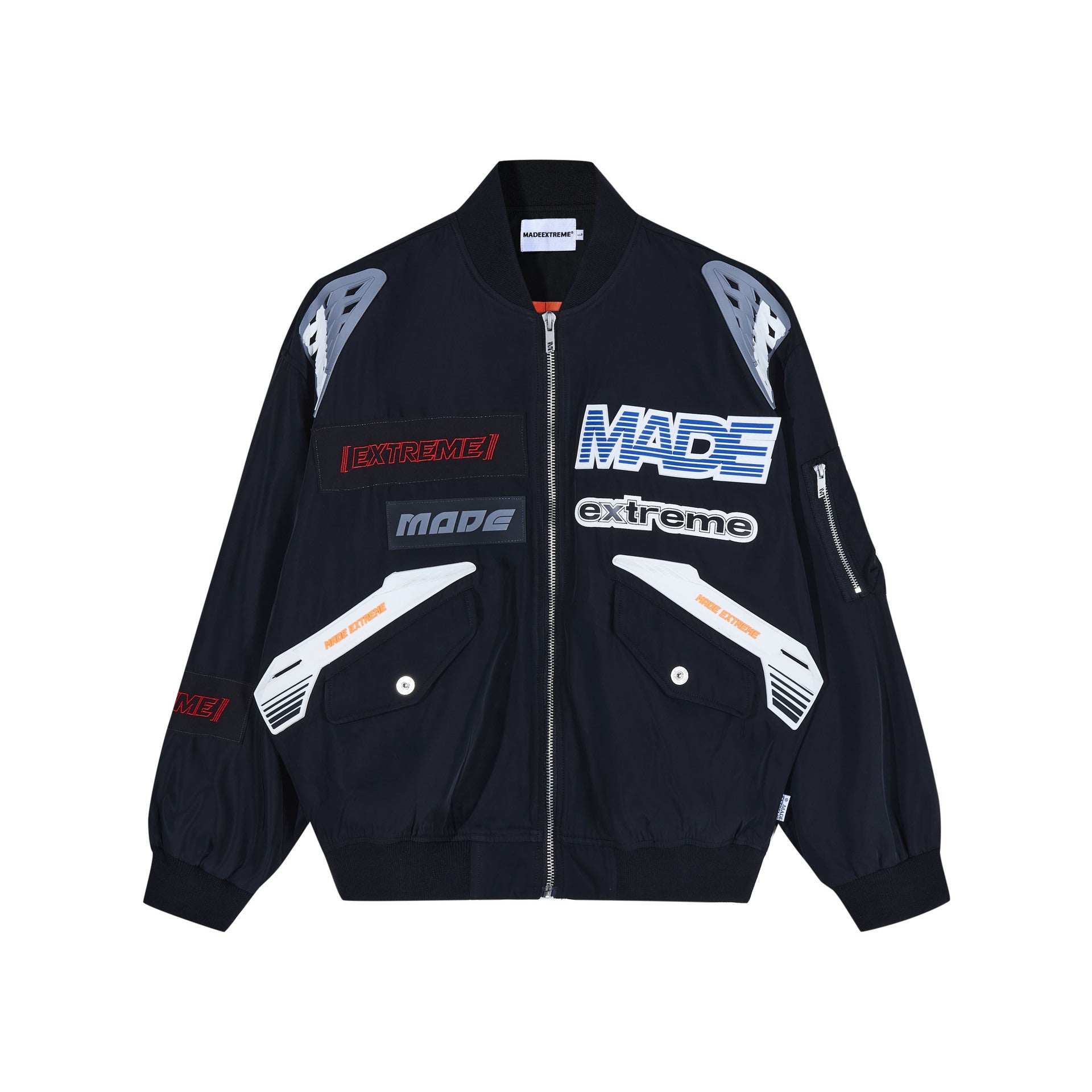 American Street Stamp Letter Racing Jacket