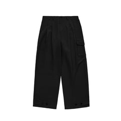 Double Pleated Outdoor Suit Trousers