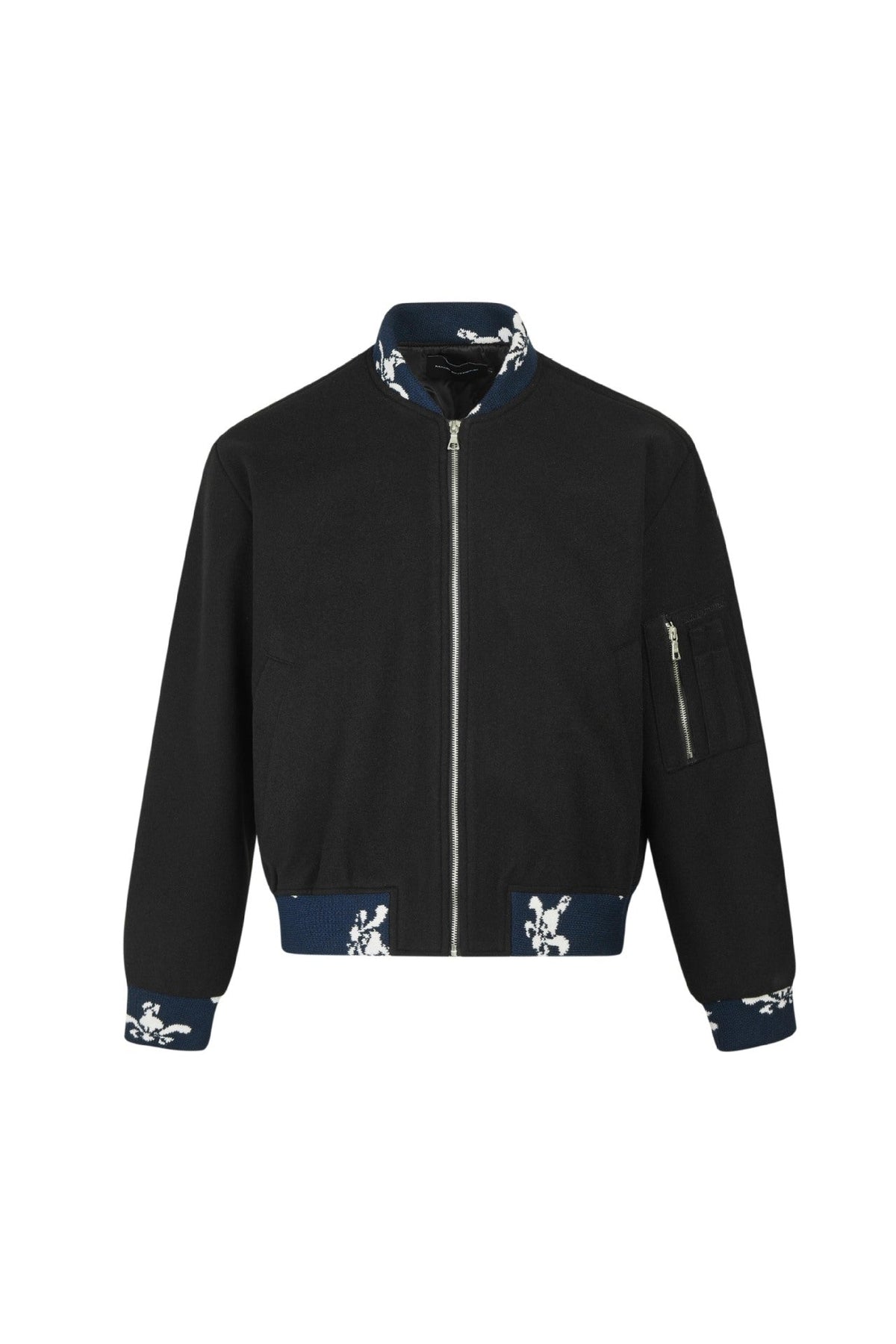 Unisex Zipper Bomber Jacket