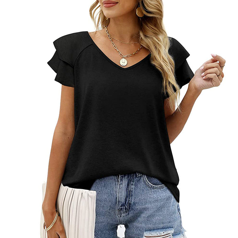 Casual Round Neck T-shirt