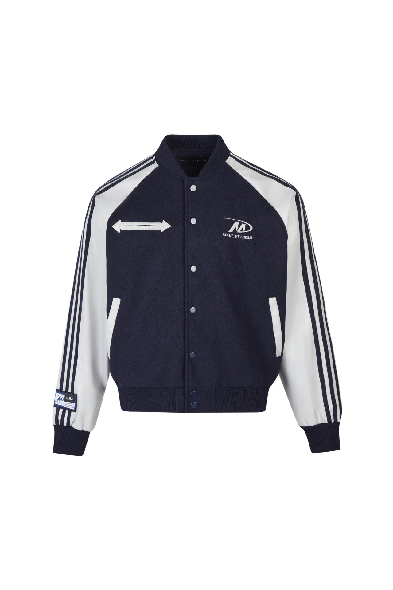 Retro Block Baseball Jacket