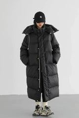 Vintage Long Down Women's Jacket