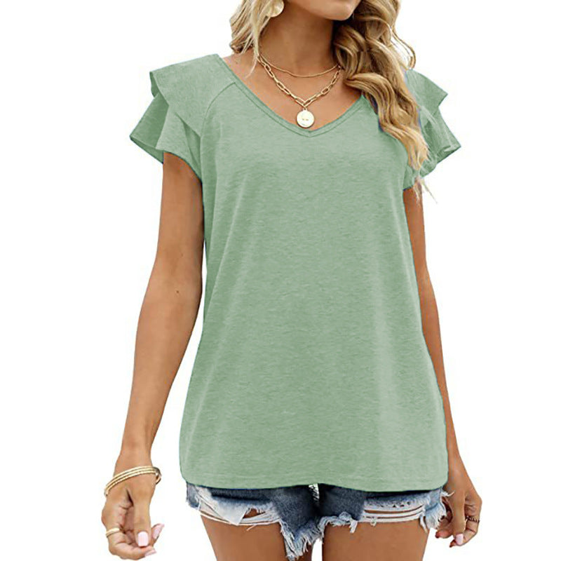 Casual Round Neck T-shirt