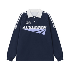 Racing Retro Polo Sweater