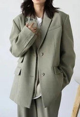 Embroidery Office Lady Blazer