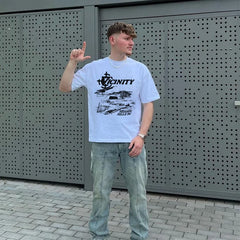 Y2k Vintage Letter Grunge Oversized T-Shirt