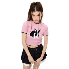 Women's Bunny Bliss Cropped T-shirt