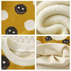 Plush Velvet Holiday Comfy Sweater